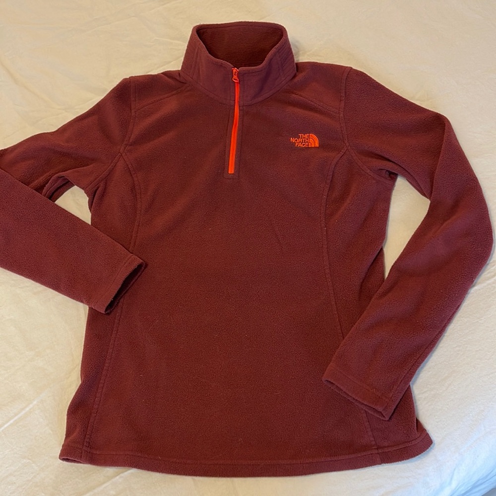 North Face 3/4 zip fleece.